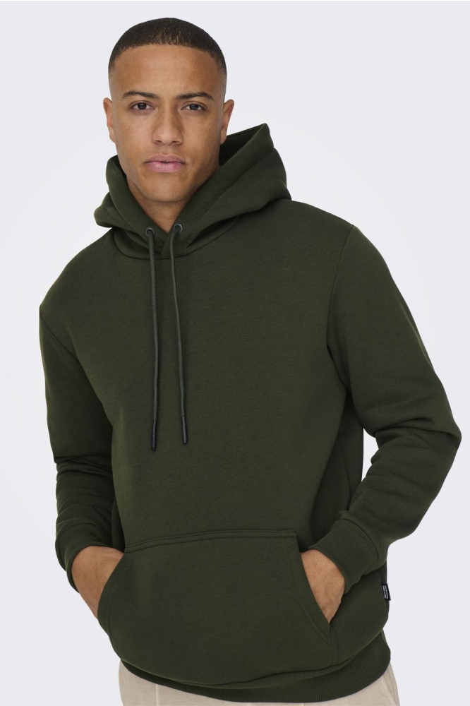 ONSCERES HOODIE SWEAT NOOS 22018685 ROSIN